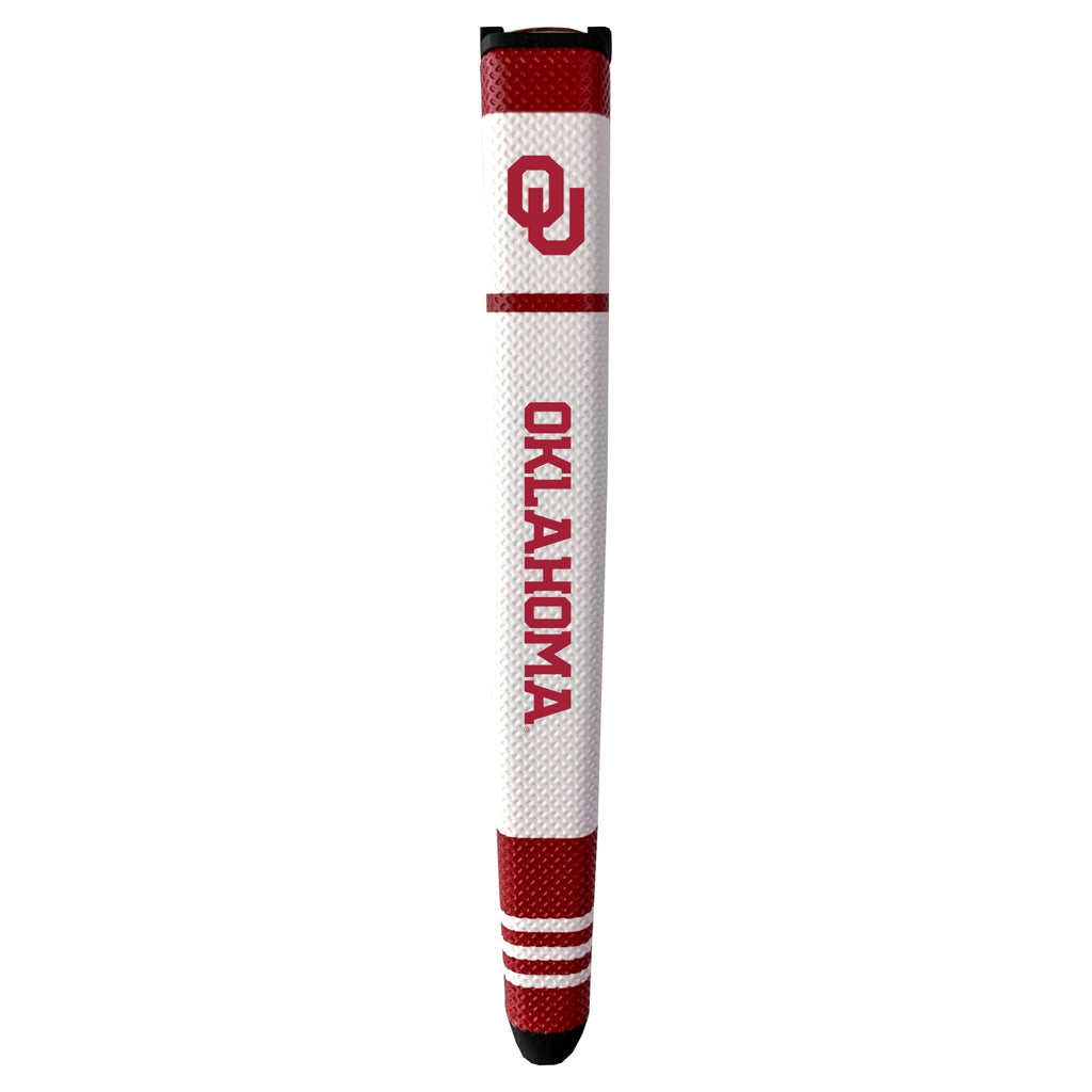 Team Golf Oklahoma Putter Grips - White - 