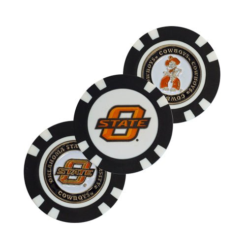 Team Golf Oklahoma St Ball Markers - Golf Chip Marker - 