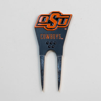 Team Golf Oklahoma St Divot Tools - Custom Shaped - 