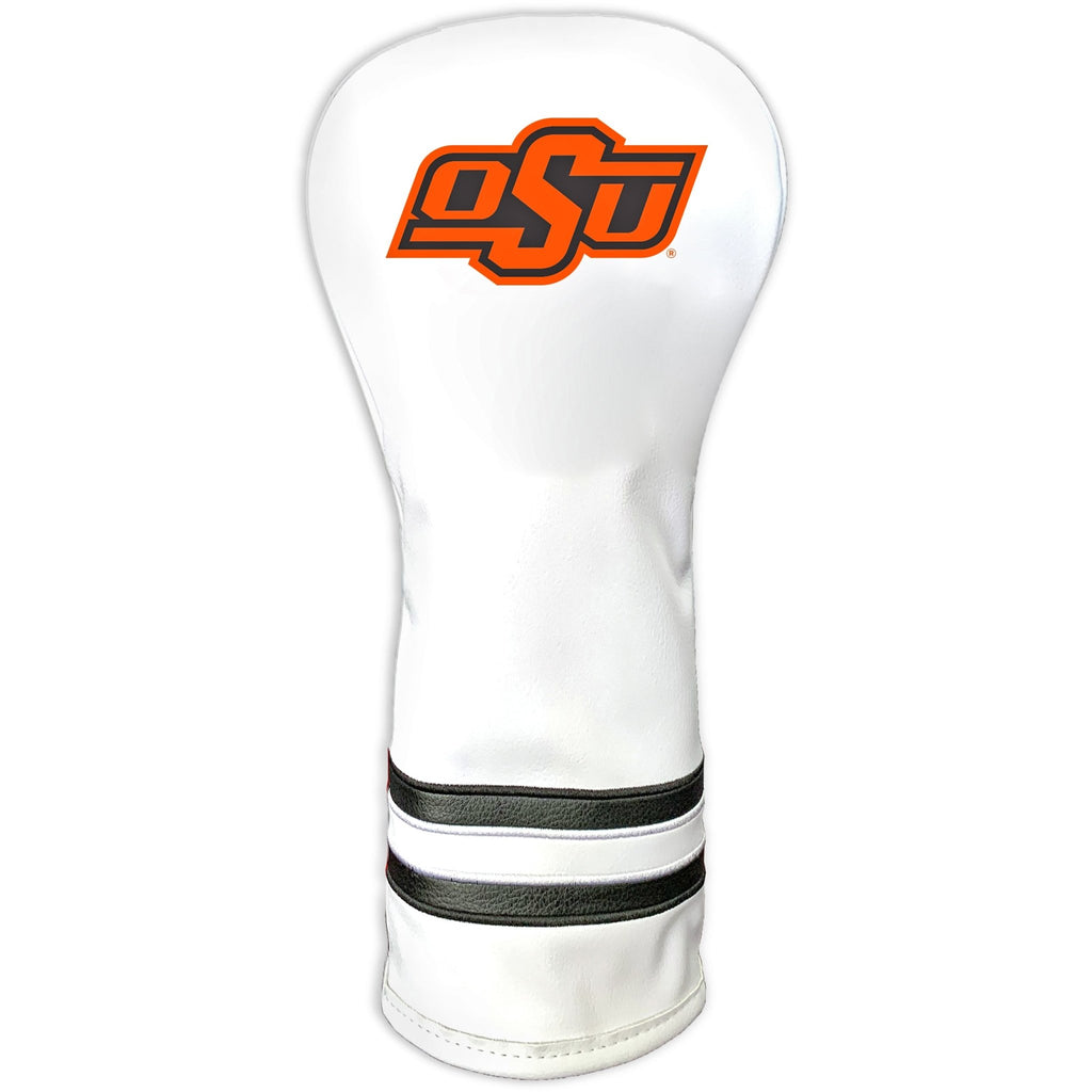 Team Golf Oklahoma St DR/FW Headcovers - Fairway HC - Printed White