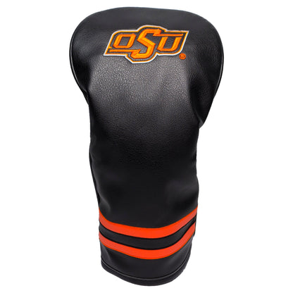 Team Golf Oklahoma St DR/FW Headcovers - Vintage Driver HC - Embroidered