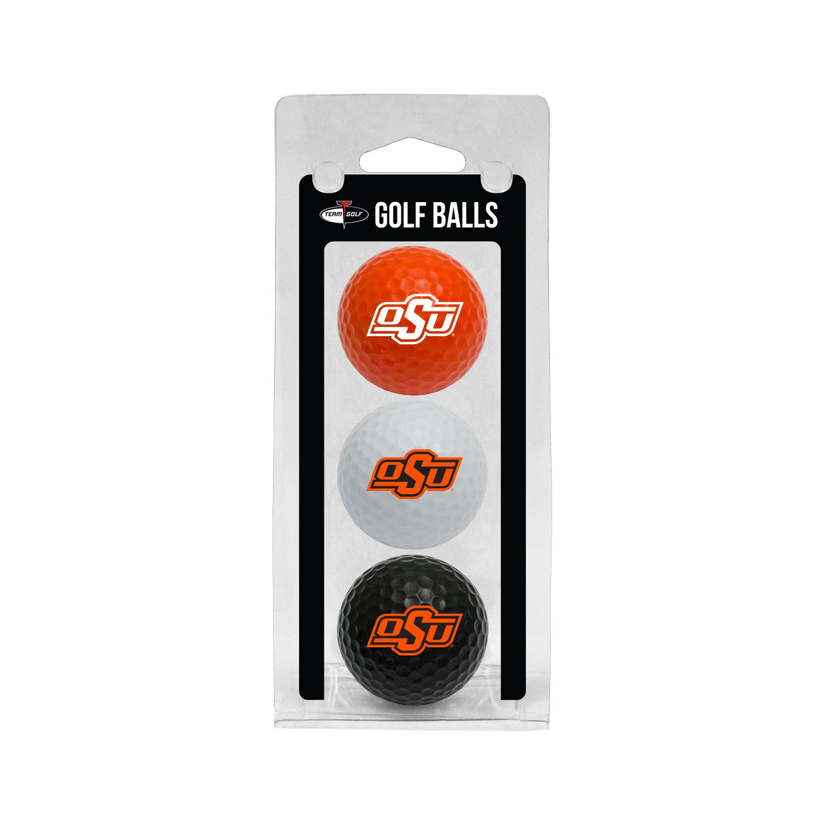 Team Golf Oklahoma St Golf Balls - 3 Pack - Team