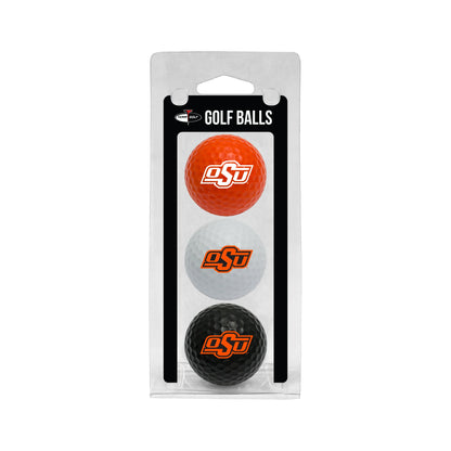Team Golf Oklahoma St Golf Balls - 3 Pack - Team
