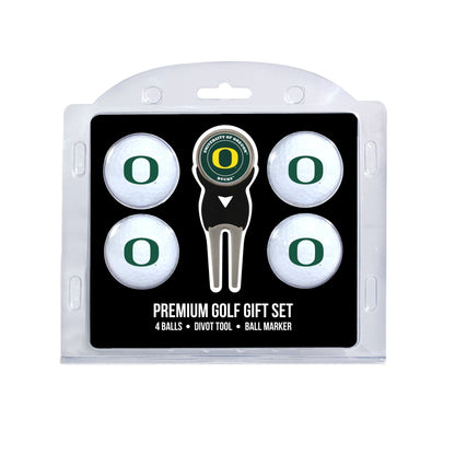 Team Golf Oregon Golf Gift Sets - 4 Ball Gift Set - 