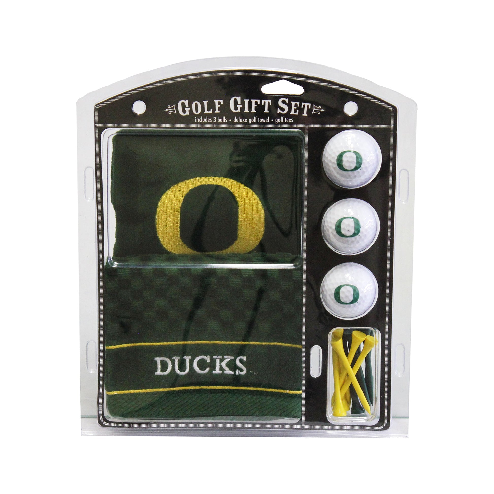 Team Golf Oregon Golf Gift Sets - Embroidered Towel Gift Set - 