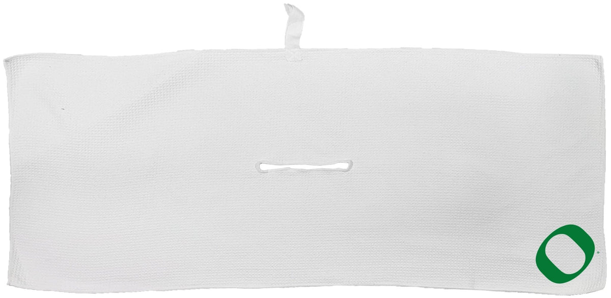 Team Golf Oregon Golf Towels - Microfiber 16X40 White - 
