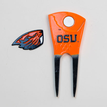 Team Golf Oregon St Divot Tools - Custom Shaped - 