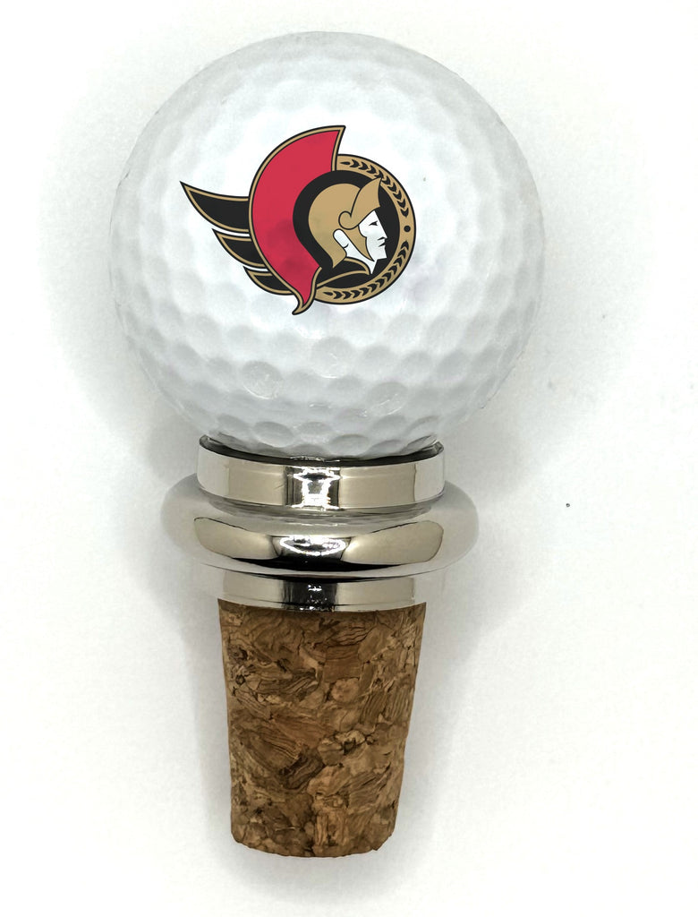 Team Golf OTT Senators Cork Wine Stopper - 