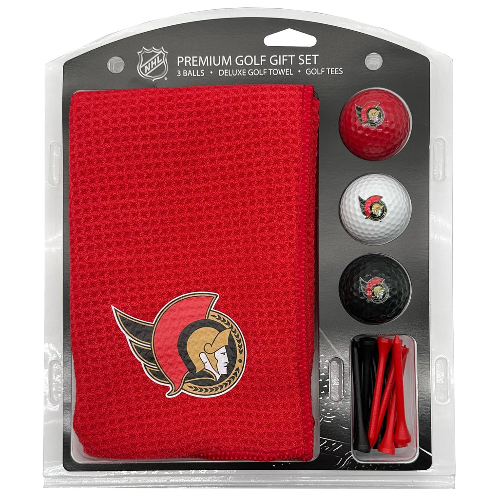 Team Golf OTT Senators Golf Gift Sets - Microfiber Towel Gift Set - Color - 