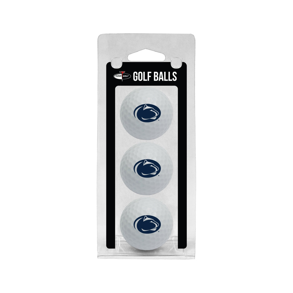 Team Golf Penn St Golf Balls - 3 Pack - White