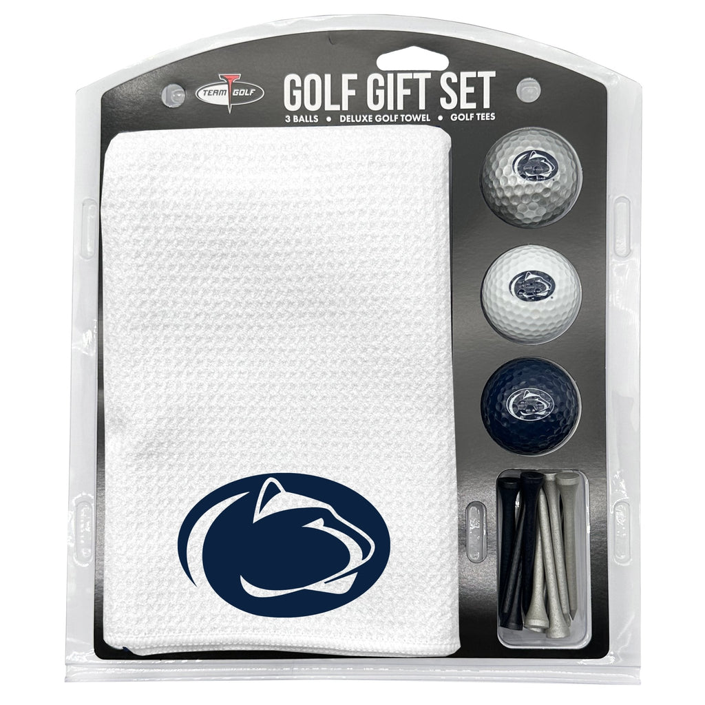 Team Golf Penn St Golf Gift Sets - Microfiber Towel Gift Set - White - 