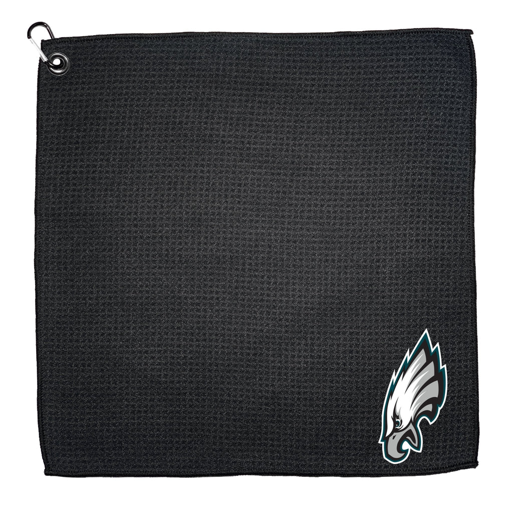 Team Golf PHI Eagles Golf Towels - Microfiber 15X15 Color - 