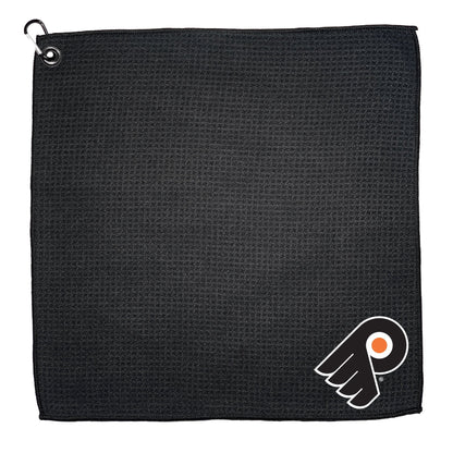 Team Golf PHI Flyers Towels - Microfiber 15X15 Color - 