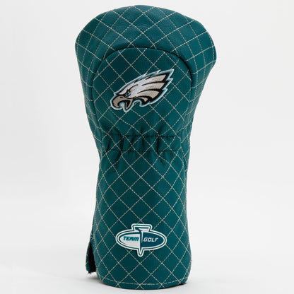 Team Golf Philadelphia Eagles DR/FW Quilted Headcovers - Team Golf USA