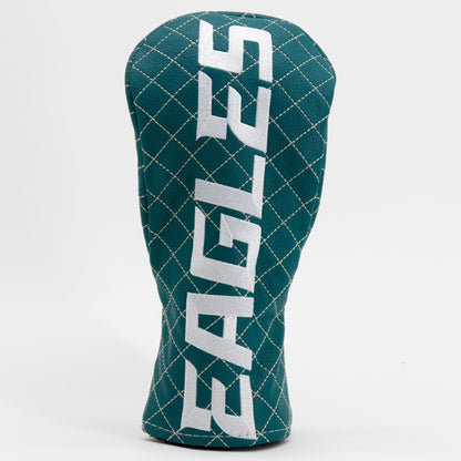Team Golf Philadelphia Eagles DR/FW Quilted Headcovers - Team Golf USA