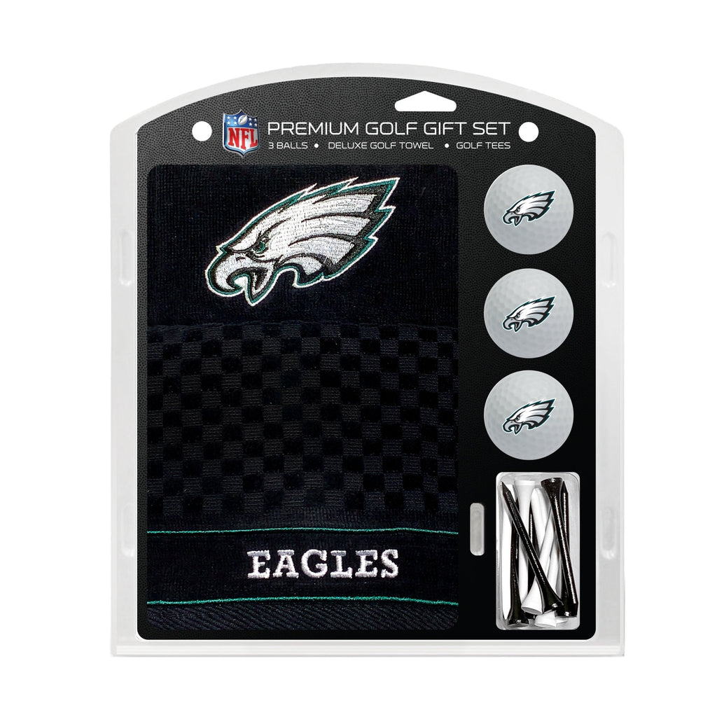 Team Golf Philadelphia Eagles Golf Gift Sets - Embroidered Towel Gift Set -