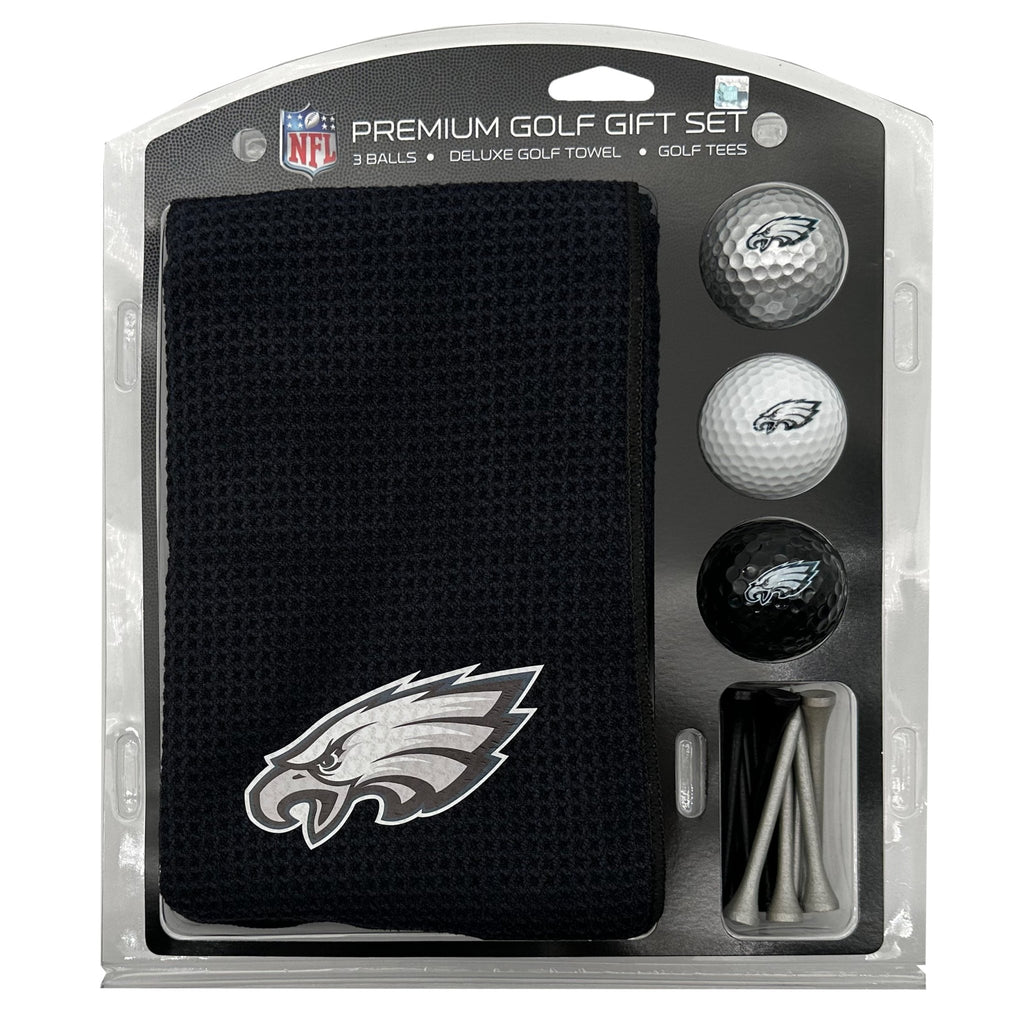 Team Golf Philadelphia Eagles Golf Gift Sets - Microfiber Towel Gift Set-Color -