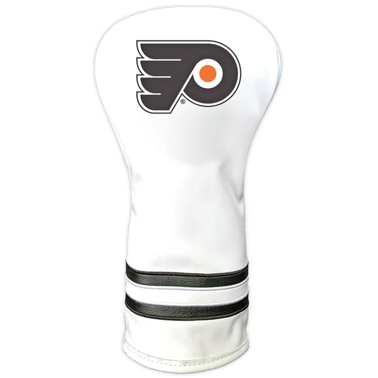 Team Golf Philadelphia Flyers DR/FW Headcovers - Vintage Driver HC - Printed White