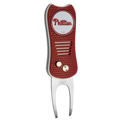 Team Golf Philadelphia Phillies Divot Tools - Switchblade Divot Tool - 