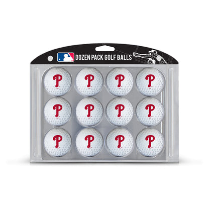 Team Golf Philadelphia Phillies Golf Balls - 12 Pack - White