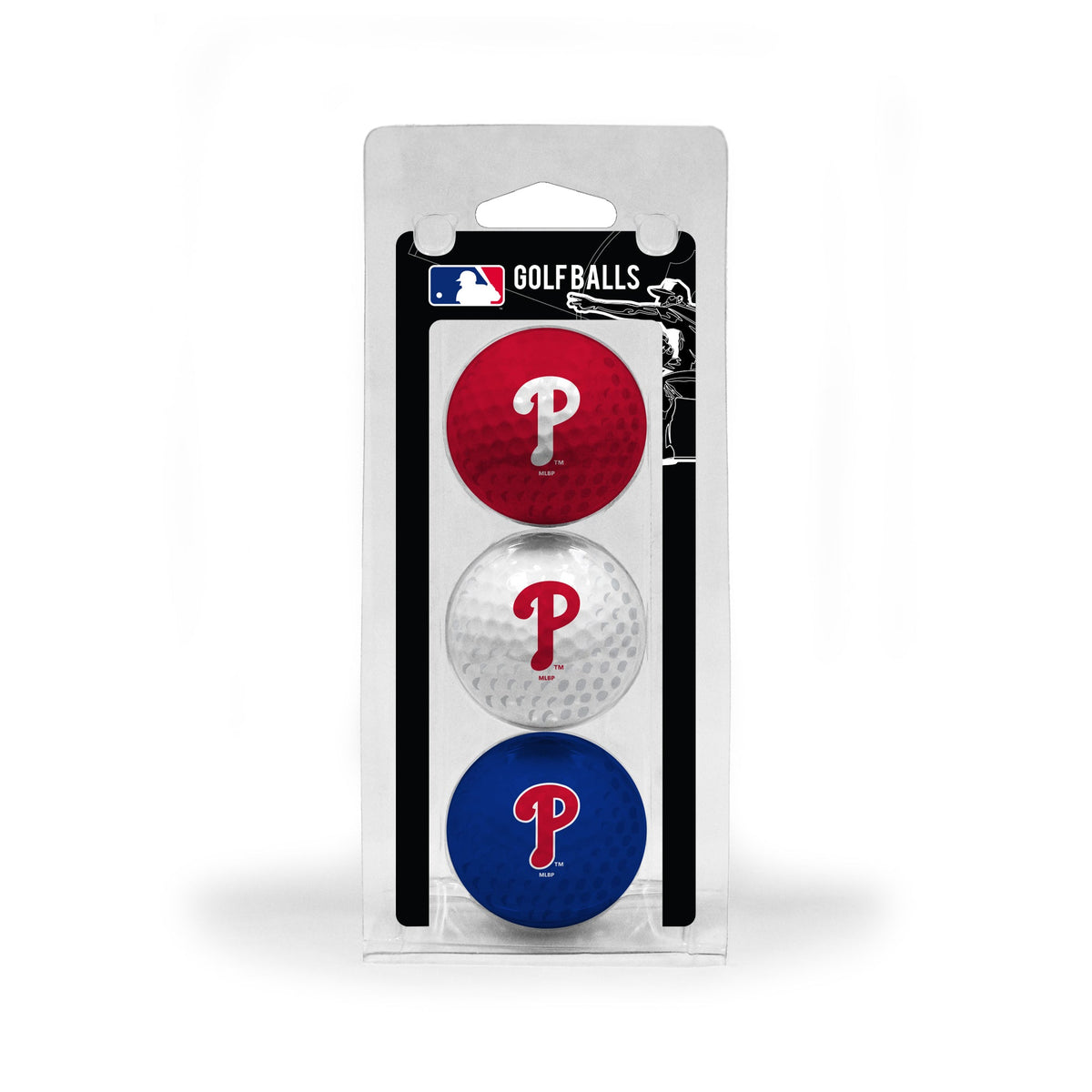 Team Golf Philadelphia Phillies Golf Balls - 3 Pack - Team