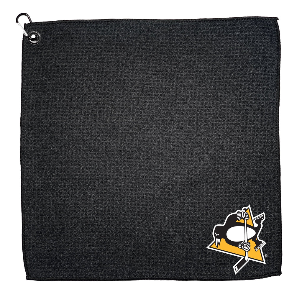 Team Golf PIT Penguins Towels - Microfiber 15X15 Color - 