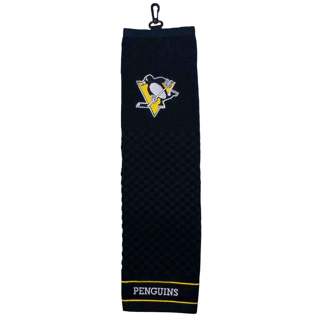 Team Golf PIT Penguins Towels - Tri - Fold 16x22 - 