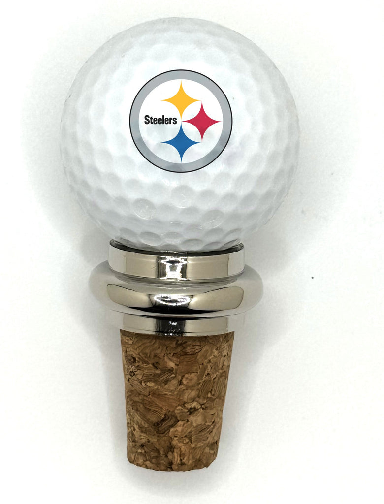 Team Golf PIT Steelers Cork Wine Stopper - 