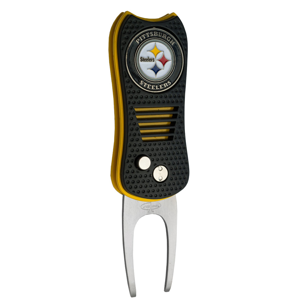 Team Golf PIT Steelers Divot Tools - Switchblade - Bulk - 