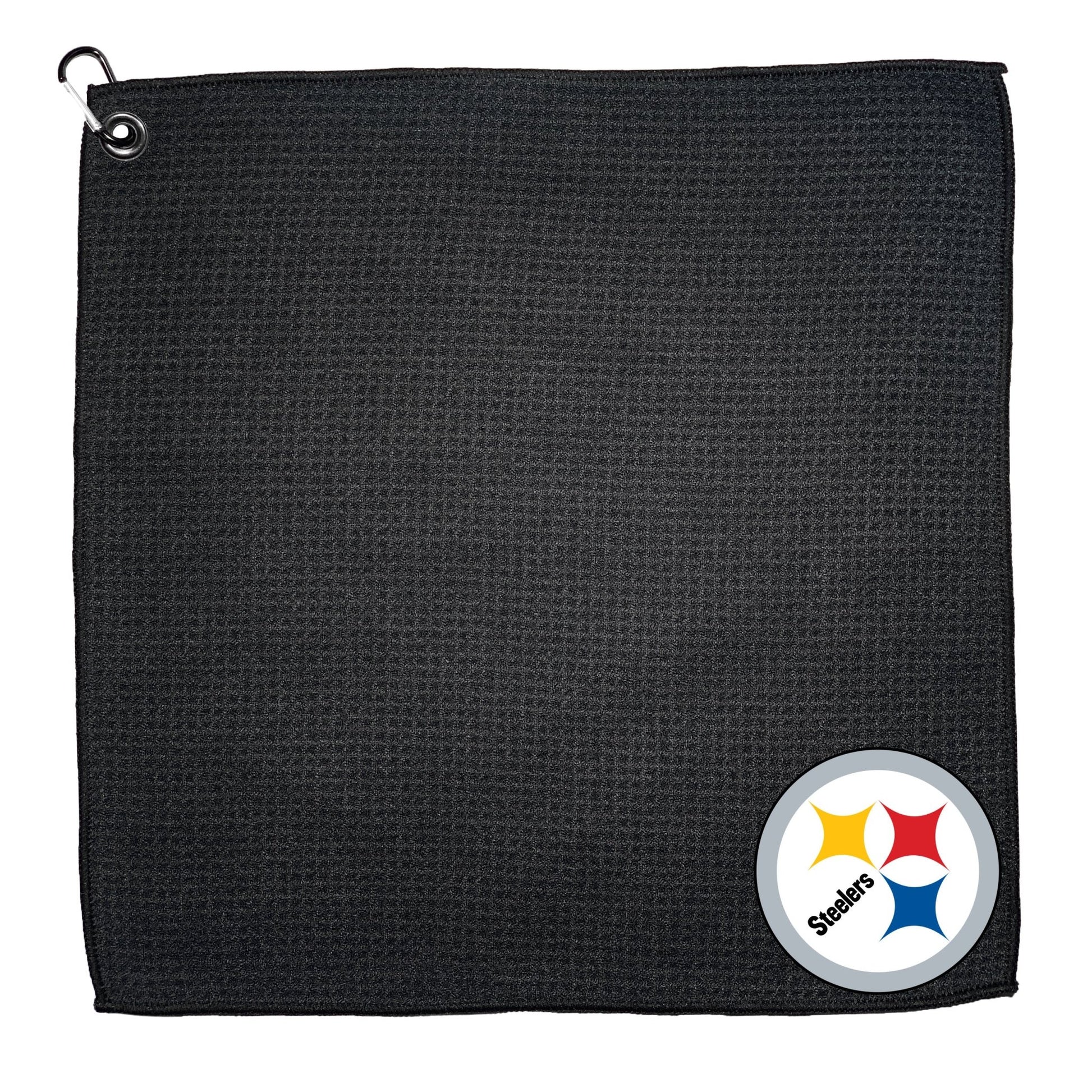 Team Golf PIT Steelers Golf Towels - Microfiber 15X15 Color - 