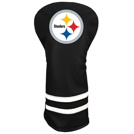 Team Golf Pittsburg Steelers DR/FW Headcovers - Vintage Driver HC - Printed Color