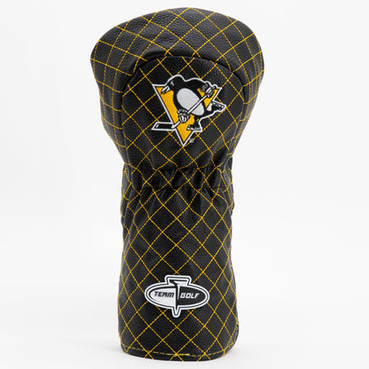 Team Golf Pittsburgh Penguins DR/FW Quilted Headcovers - Team Golf USA