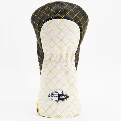 Team Golf Pittsburgh Penguins DR/FW Quilted Headcovers - Team Golf USA