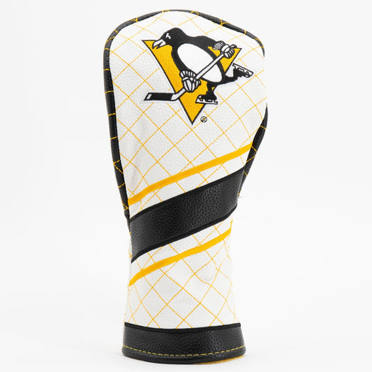 Team Golf Pittsburgh Penguins DR/FW Quilted Headcovers - Team Golf USA