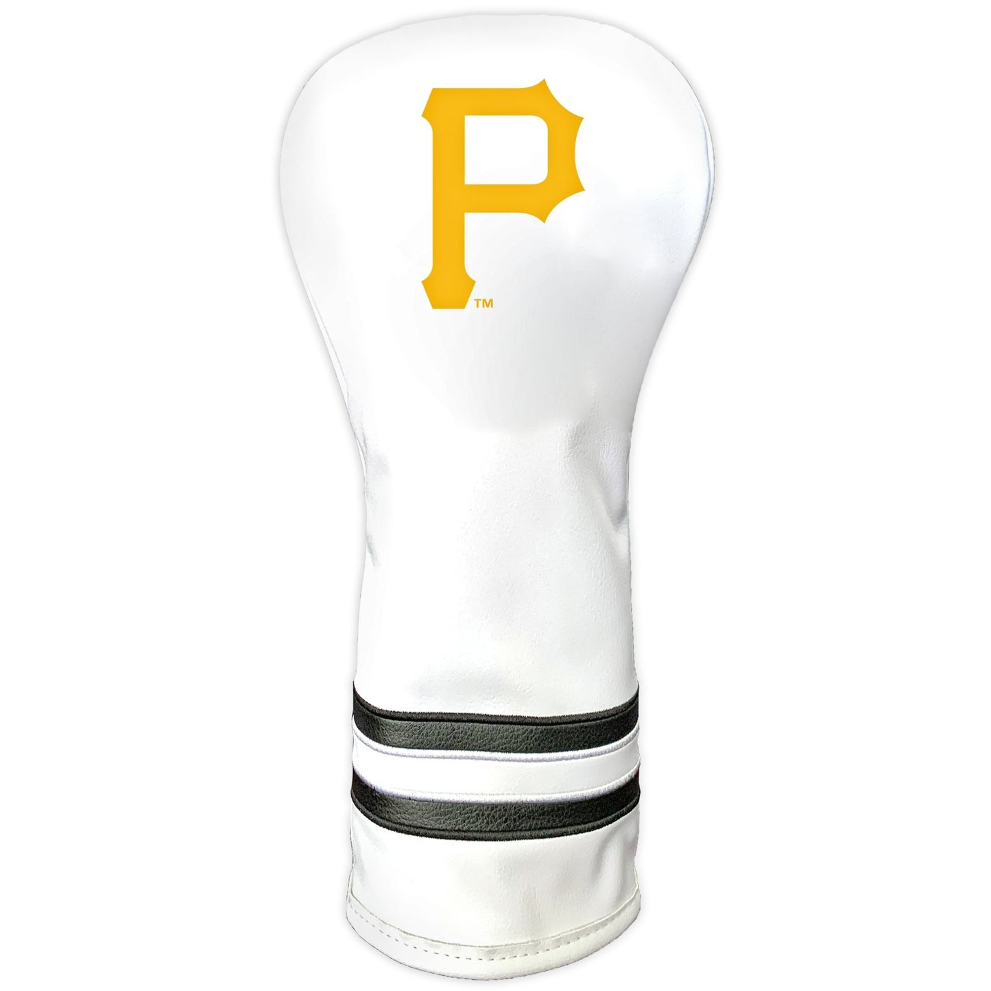 Team Golf Pittsburgh Pirates DR/FW Headcovers - Fairway HC - Printed White
