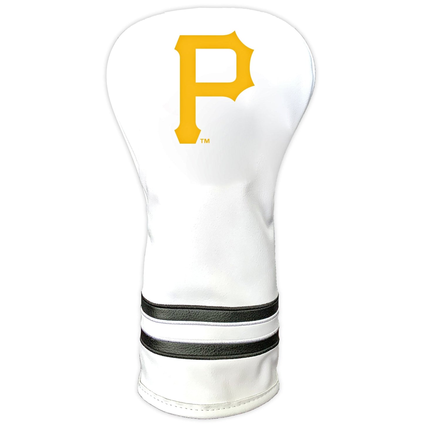 Team Golf Pittsburgh Pirates DR/FW Headcovers - Vintage Driver HC - Printed White