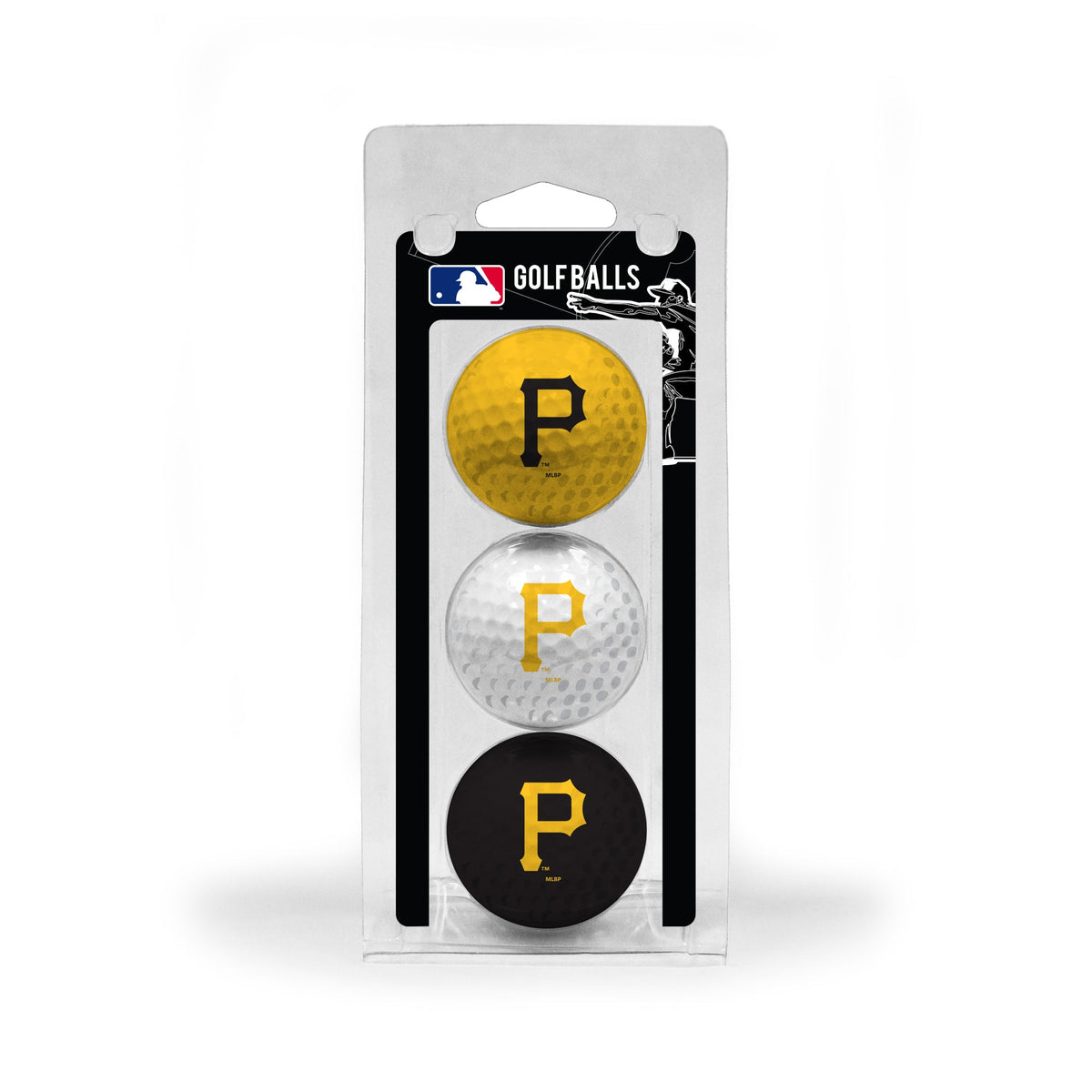 Team Golf Pittsburgh Pirates Golf Balls - 3 Pack - Team