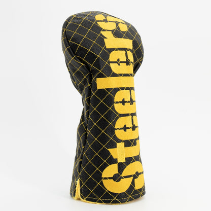 Team Golf Pittsburgh Steelers DR/FW Quilted Headcovers - Team Golf USA