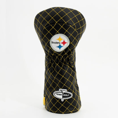 Team Golf Pittsburgh Steelers DR/FW Quilted Headcovers - Team Golf USA