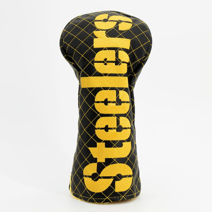 Team Golf Pittsburgh Steelers DR/FW Quilted Headcovers - Team Golf USA