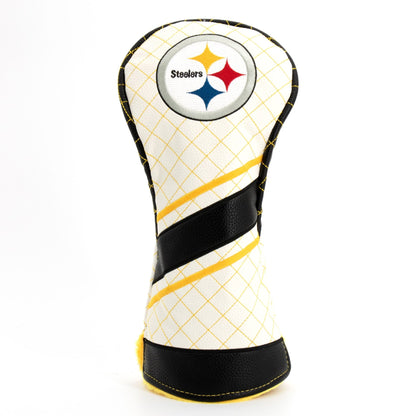 Team Golf Pittsburgh Steelers DR/FW Quilted Headcovers - Team Golf USA