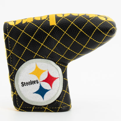 Team Golf Pittsburgh Steelers Quilted Putter Covers - Team Golf USA