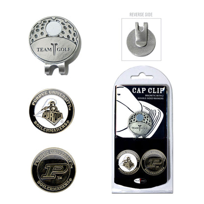 Team Golf Purdue Ball Markers - Hat Clip - 2 markers - 