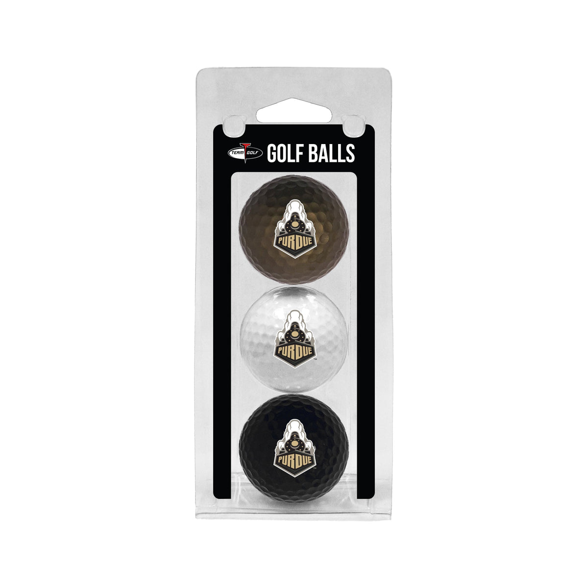 Team Golf Purdue Golf Balls - 3 Pack - Team