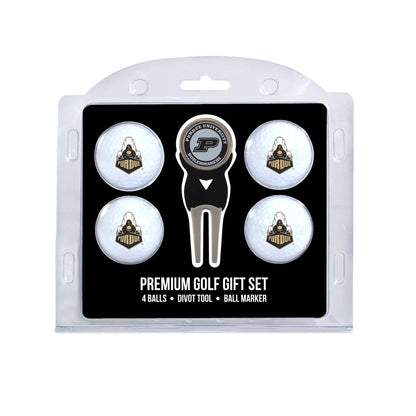 Team Golf Purdue Golf Gift Sets - 4 Ball Gift Set - 