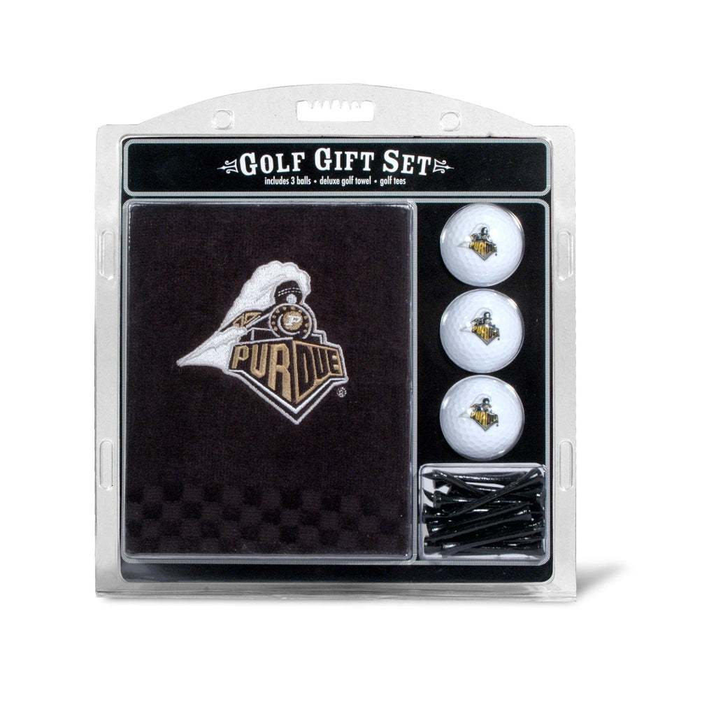 Team Golf Purdue Golf Gift Sets - Embroidered Towel Gift Set - 