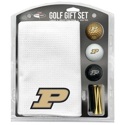 Team Golf Purdue Golf Gift Sets - Microfiber Towel Gift Set - White - 