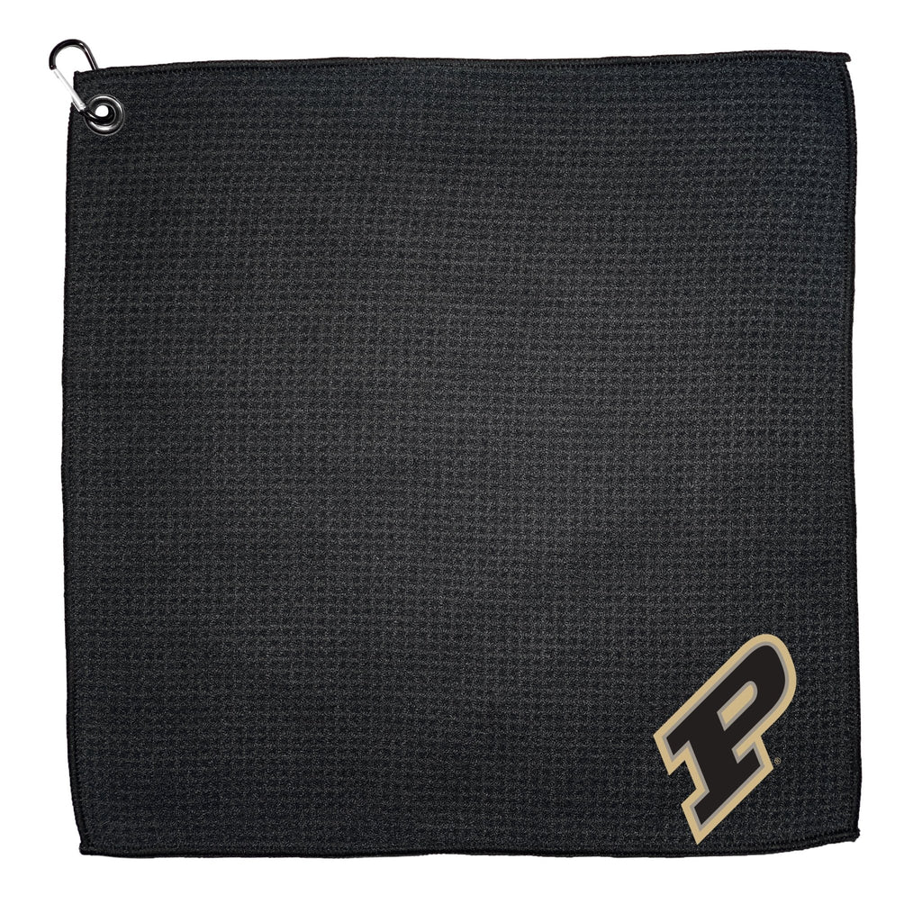 Team Golf Purdue Golf Towels - Microfiber 15X15 Color - 