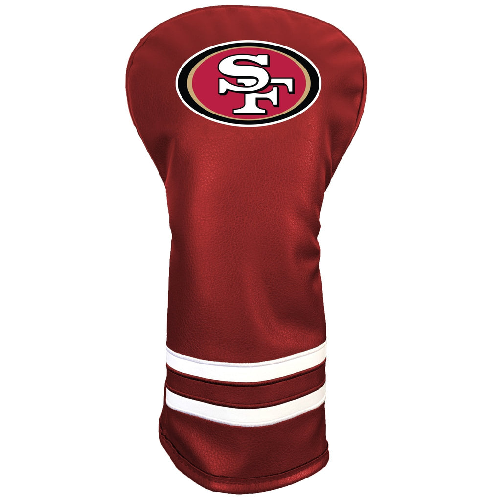 Team Golf San Francisco 49ers DR/FW Headcovers - Vintage Driver HC - Printed Color