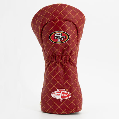 Team Golf San Francisco 49ers DR/FW Quilted Headcovers - Team Golf USA